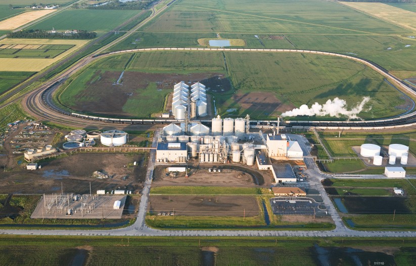 Tharaldson Ethanol Plant - Arial