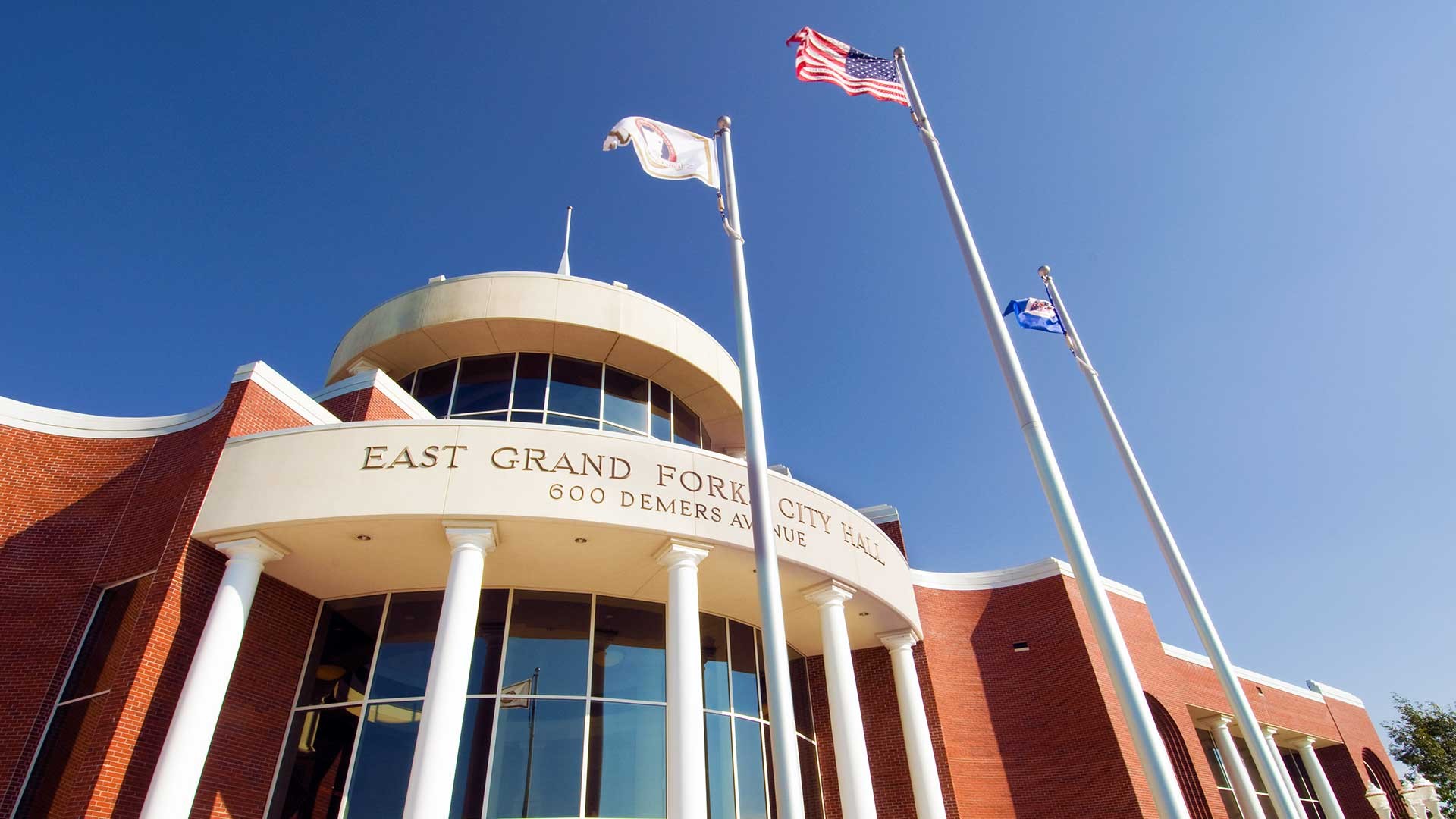 East Grand Forks City Hall - Entrance