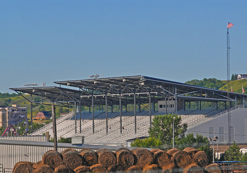 North Dakota State Fair Grandstands Thumbnail