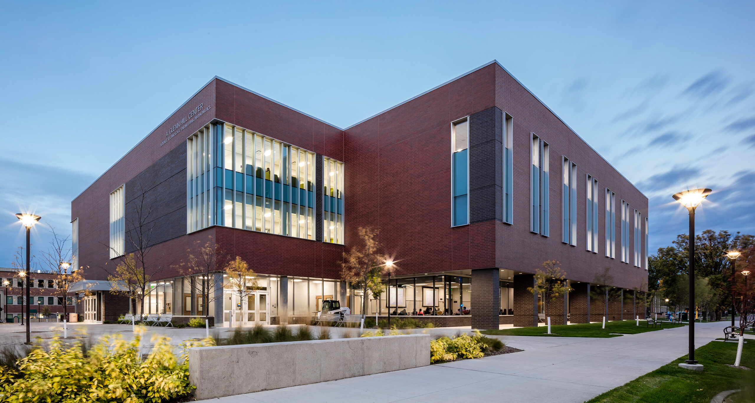 A Glen Hill (STEM) NDSU - Exterior back