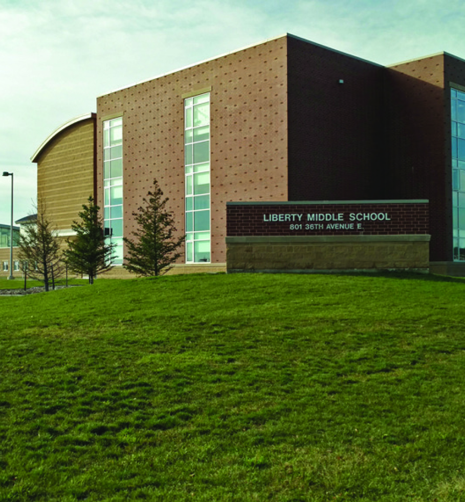 Liberty Middle School - Exterior Signage