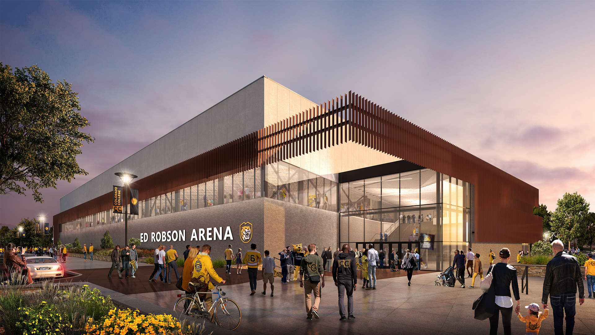 Ed Robson Arena - Exterior