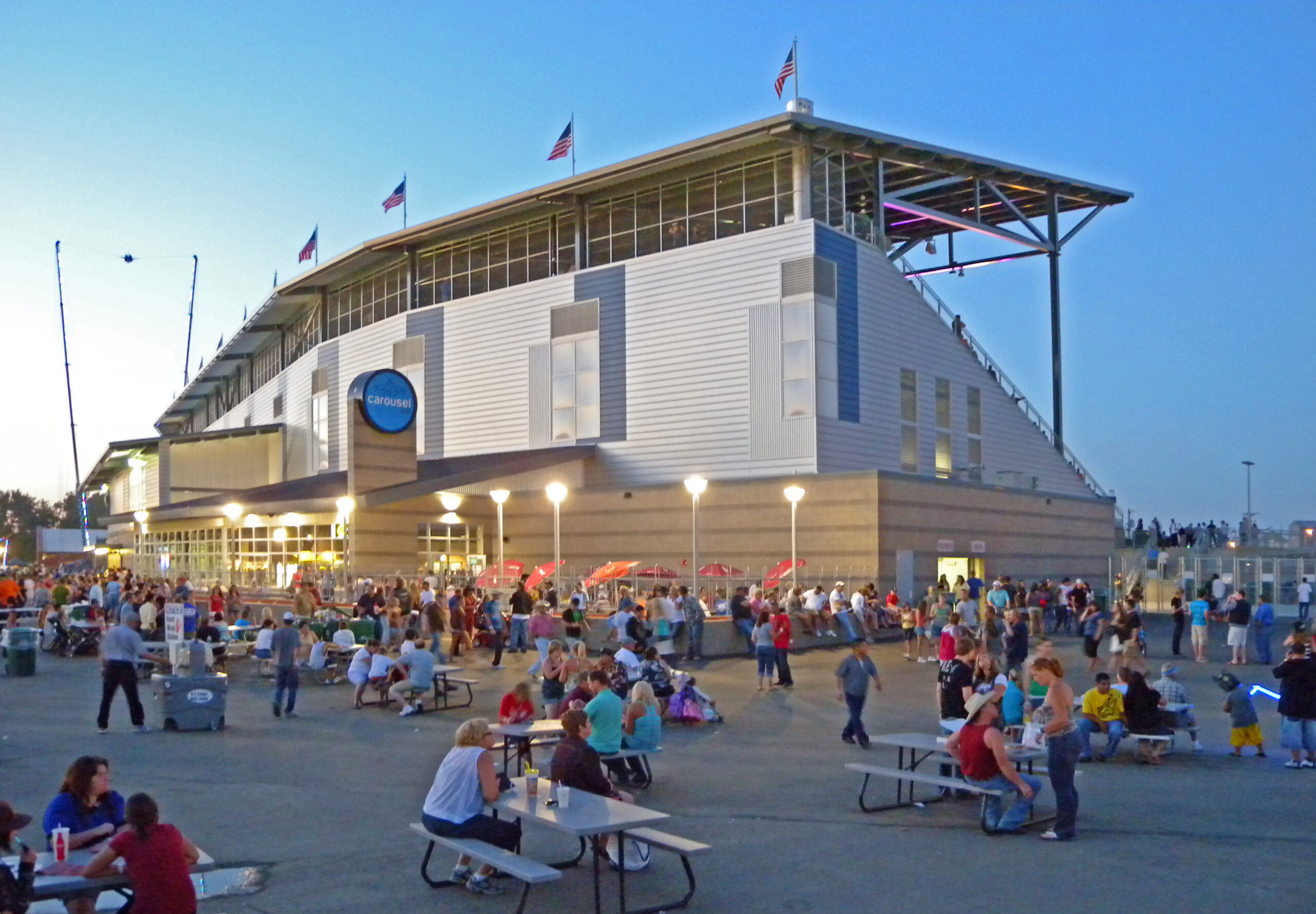 ND State Fair Grandstands - Exterior Entrance