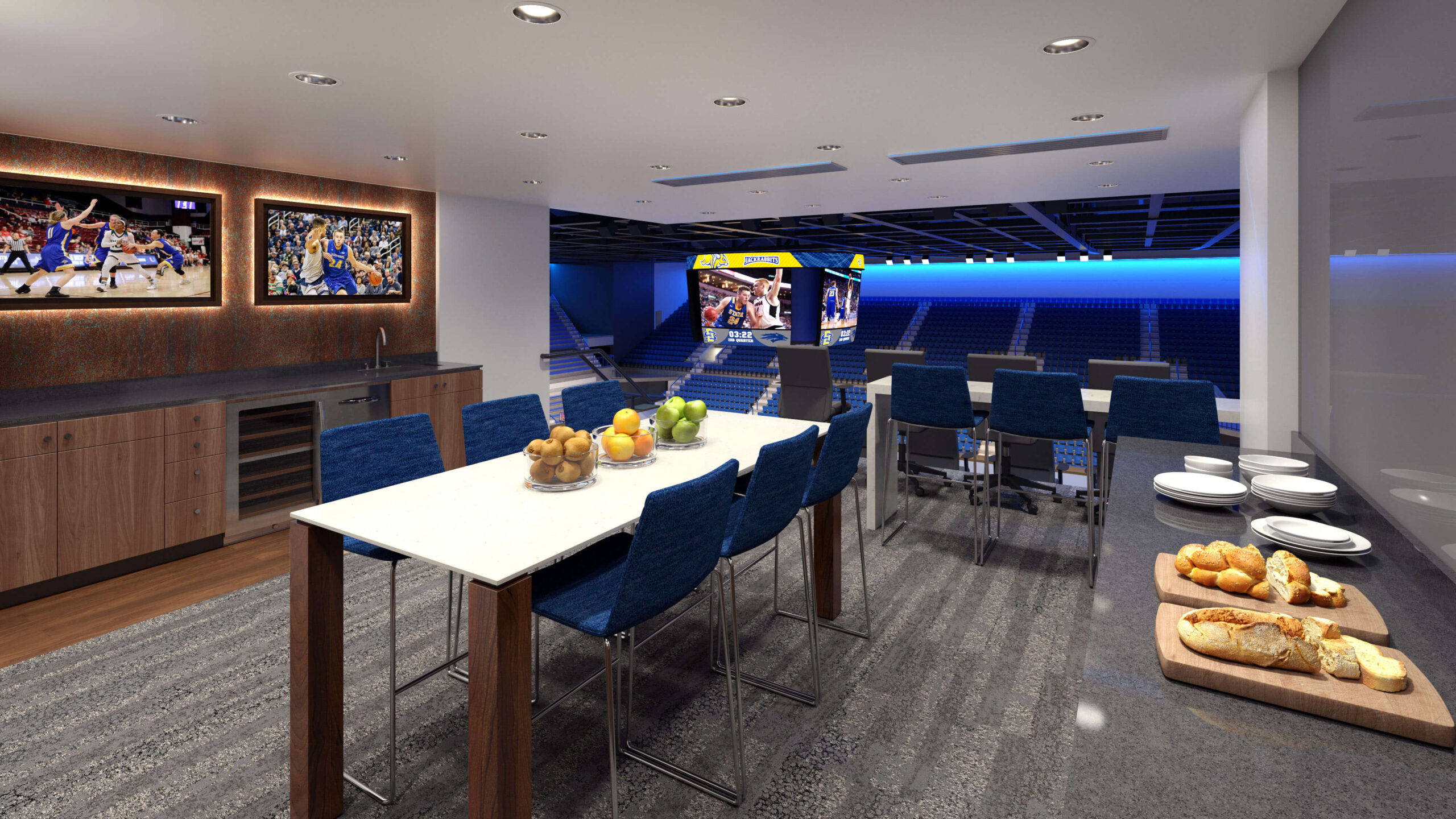Stanley J. Marshall Center - Arena-Suite