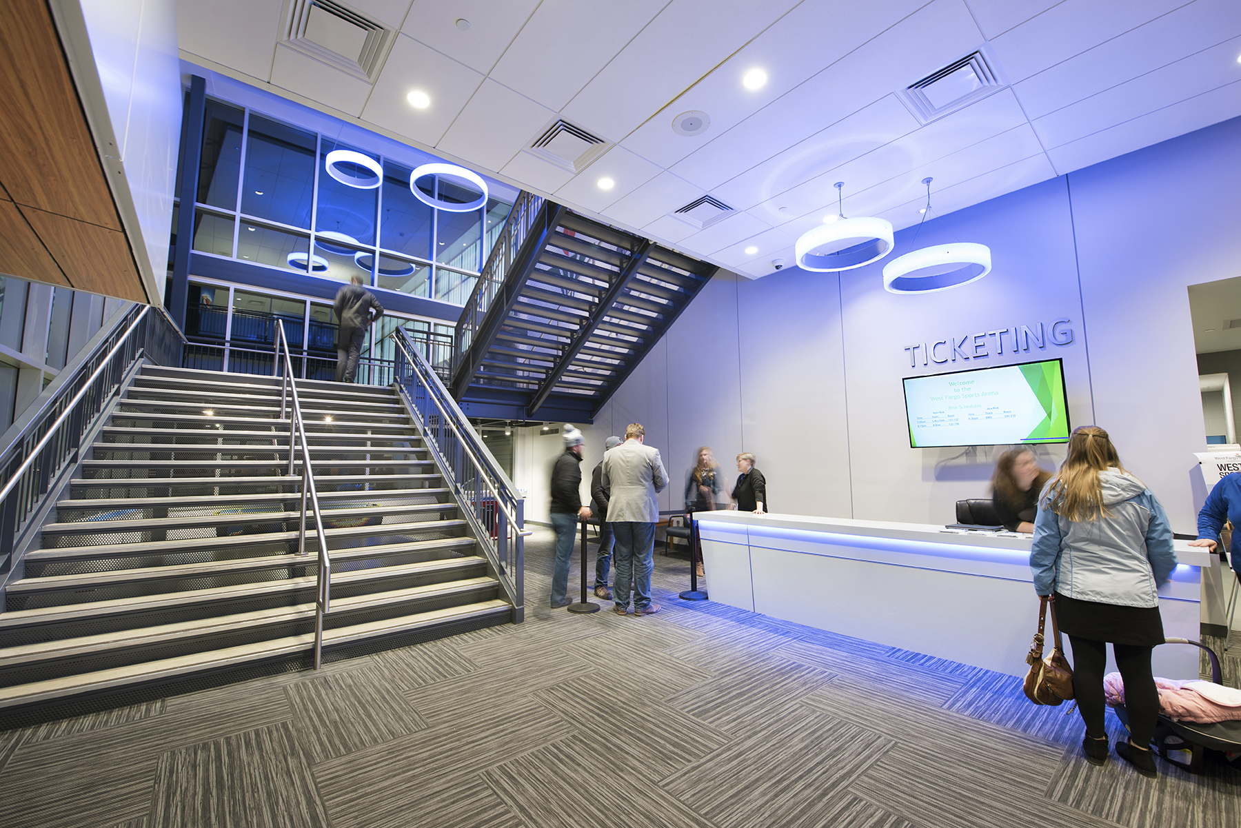 West Fargo Sports Arena - Lobby